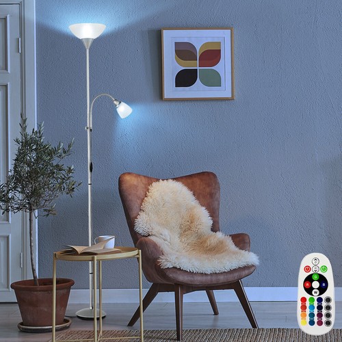 Led deckenfluter stehlampe - led,