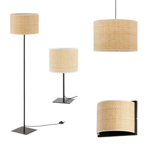 Khg rattan lampen - rattan, in