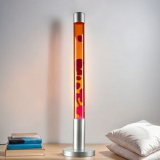 Lavalampe groß Rot Orange 76